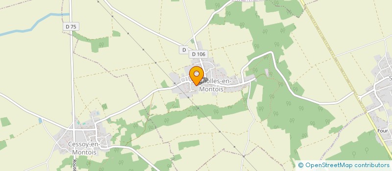 localisation de l'entreprise MONSIEUR JEAN LUC MERCADIER  SOGNOLLES-EN-MONTOIS