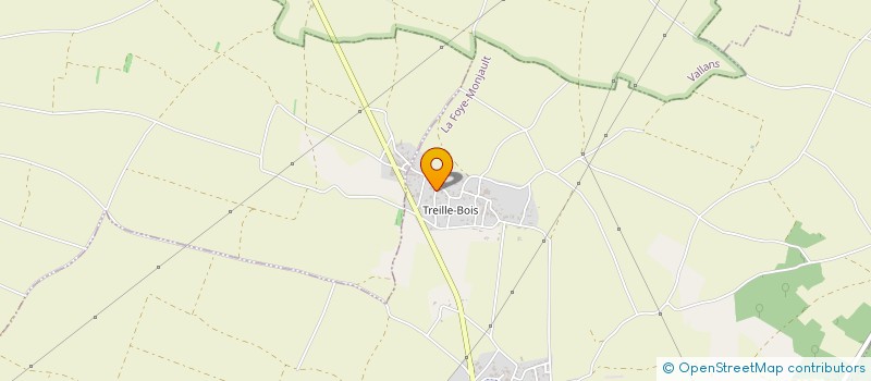 localisation de l'entreprise MONSIEUR JEAN-LUC MERCERON  LA FOYE-MONJAULT