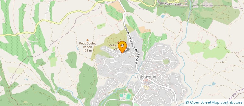 localisation de l'entreprise MONSIEUR JEAN-LUC MERMOZ à ROQUEBRUNE-SUR-ARGENS