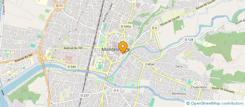 localisation de l'entreprise MONSIEUR JEAN LUC MILLET à MONTELIMAR