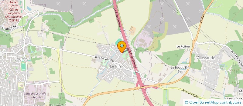 localisation de l'entreprise MONSIEUR JEAN-LUC MONCEL à LE PIN