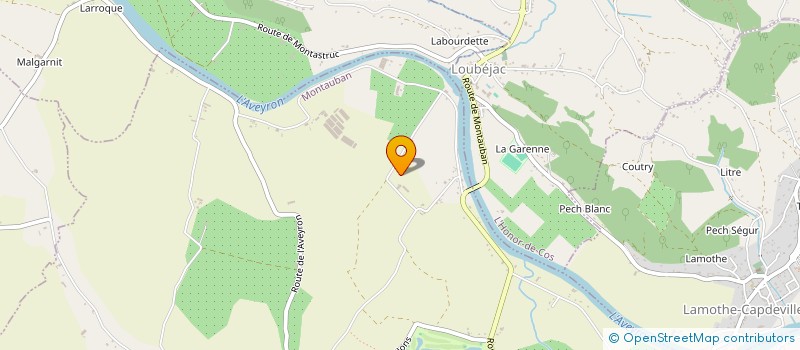 localisation de l'entreprise MONSIEUR JEAN-LUC MONTAIGUT  MONTAUBAN