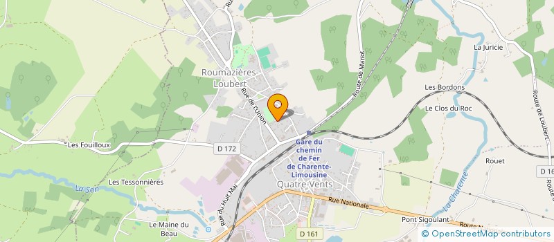 localisation de l'entreprise MONSIEUR JEAN-LUC MONTALESCOT à TERRES-DE-HAUTE-CHARENTE