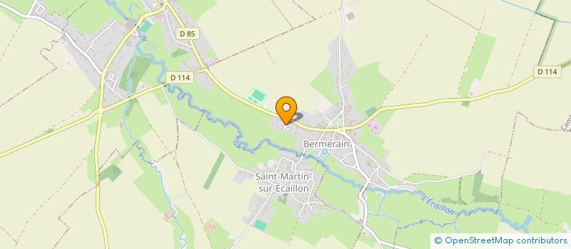 localisation de l'entreprise MONSIEUR JEAN-LUC MOREAU à SAINT-MARTIN-SUR-ECAILLON