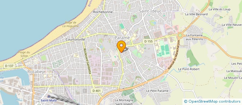 localisation de l'entreprise MONSIEUR JEAN-LUC MOREL  SAINT-MALO