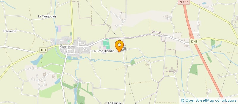 localisation de l'entreprise MONSIEUR JEAN-LUC MORICEAU  PIERRIC