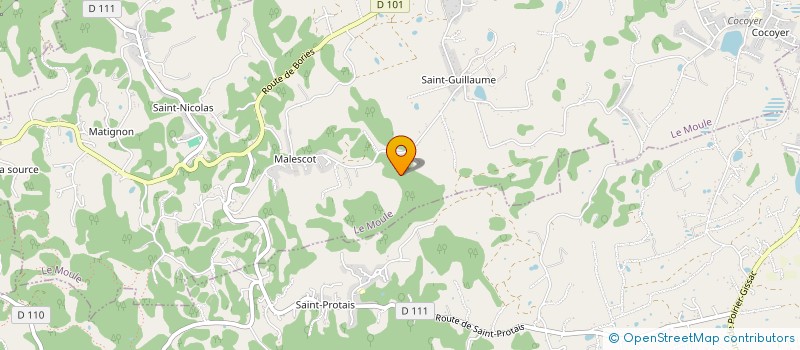 localisation de l'entreprise MONSIEUR JEAN-LUC MOUGEOT à LE MOULE