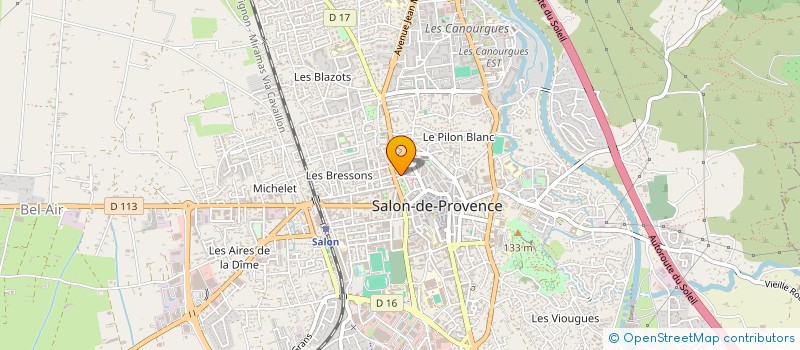 localisation de l'entreprise MONSIEUR JEAN-LUC MOUTTE à SALON-DE-PROVENCE