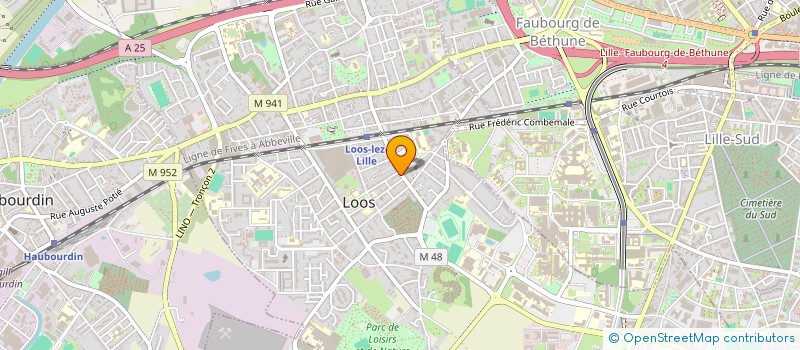 localisation de l'entreprise MONSIEUR JEAN-LUC MUNRO à LOOS