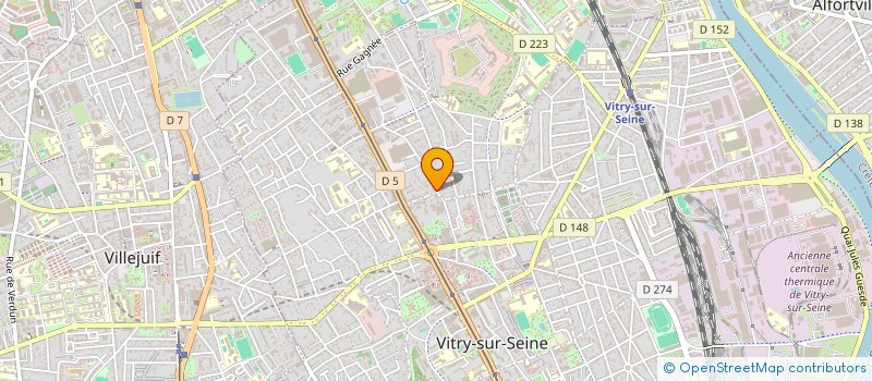 localisation de l'entreprise MONSIEUR JEAN-LUC MURAIL à VITRY-SUR-SEINE