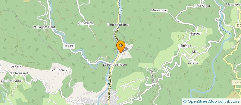 localisation de l'entreprise MONSIEUR JEAN-LUC MURAT  LABASTIDE-SUR-BESORGUES