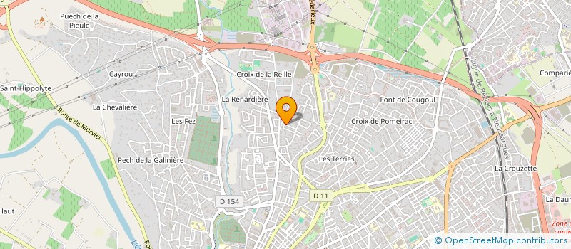 localisation de l'entreprise MONSIEUR JEAN-LUC NIGITA  BEZIERS