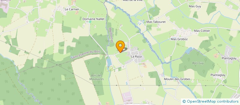 localisation de l'entreprise MONSIEUR JEAN-LUC NOCENT  SAINT-ETIENNE-DU-BOIS