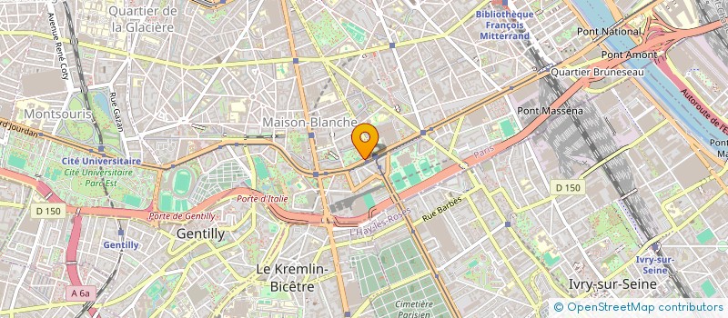 localisation de l'entreprise MONSIEUR JEAN LUC NOEL  PARIS