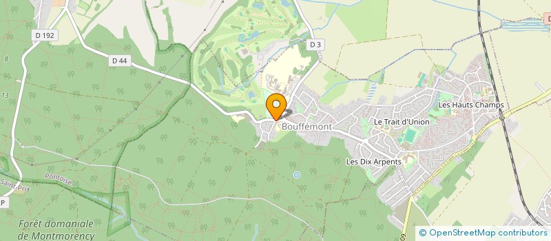 localisation de l'entreprise MONSIEUR JEAN-LUC NOEL  BOUFFEMONT