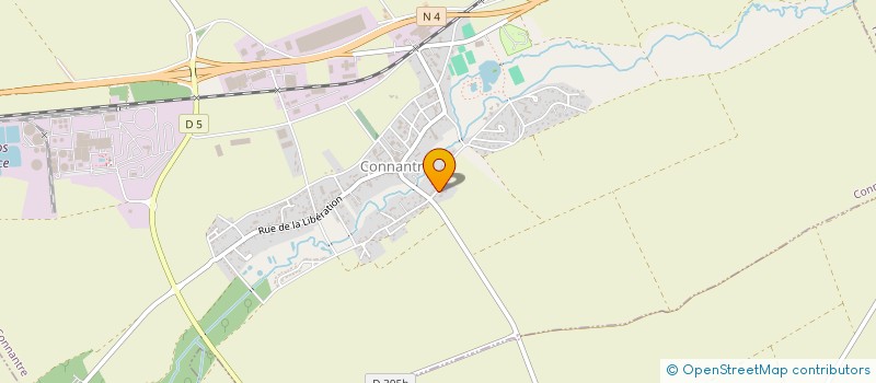 localisation de l'entreprise MONSIEUR JEAN-LUC NOEL  CONNANTRE