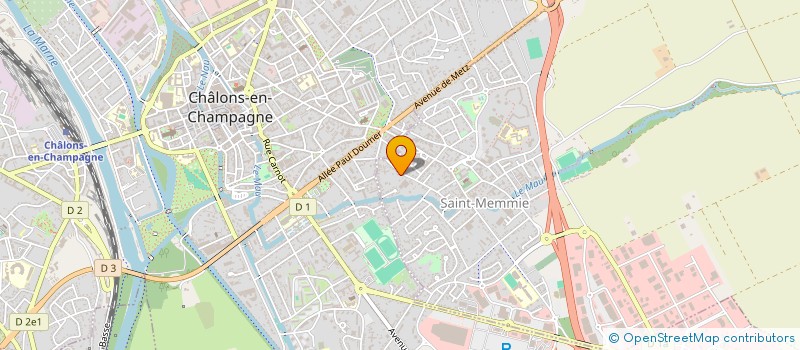 localisation de l'entreprise MONSIEUR JEAN LUC NOIZET  SAINT-MEMMIE