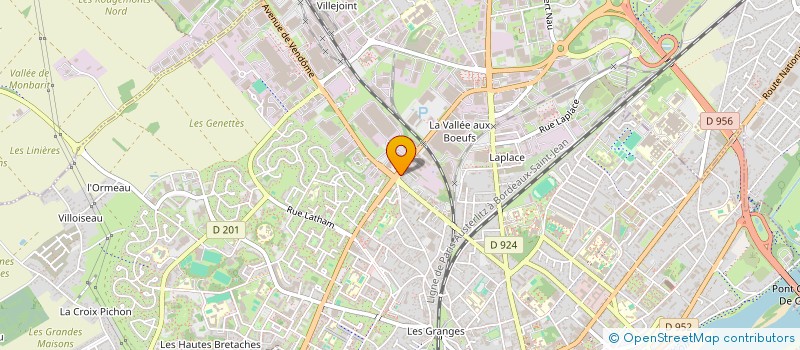 localisation de l'entreprise MONSIEUR JEAN-LUC NORMAND  BLOIS