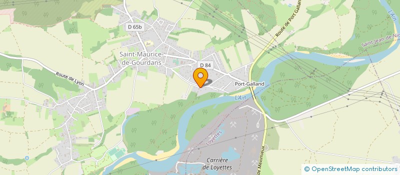 localisation de l'entreprise MONSIEUR JEAN-LUC NORMAND à SAINT-MAURICE-DE-GOURDANS