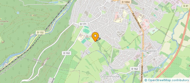 localisation de l'entreprise MONSIEUR JEAN-LUC NUSSBAUM  SAVERNE