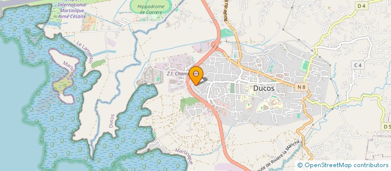 localisation de l'entreprise MONSIEUR JEAN-LUC ODONNAT  DUCOS