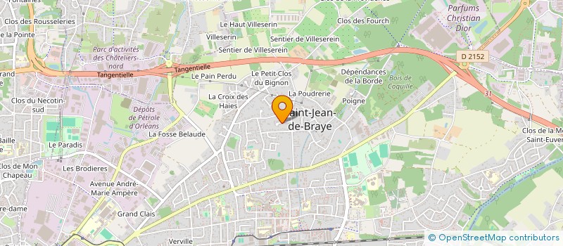 localisation de l'entreprise MONSIEUR JEAN-LUC PACAULT à SAINT-JEAN-DE-BRAYE