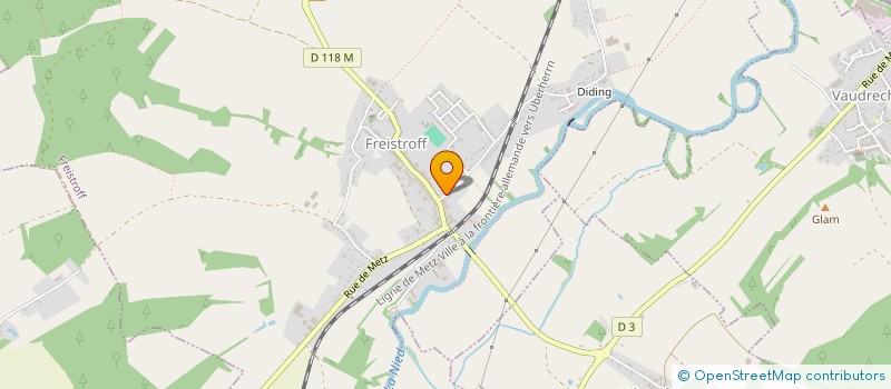 localisation de l'entreprise MONSIEUR JEAN-LUC PALZER  FREISTROFF