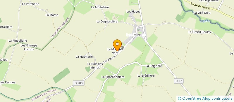 localisation de l'entreprise MONSIEUR JEAN-LUC PARIS à LONGNY LES VILLAGES