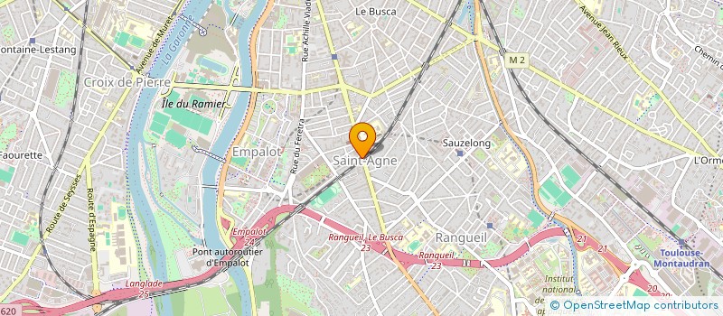 localisation de l'entreprise MONSIEUR JEAN-LUC PARROU à TOULOUSE