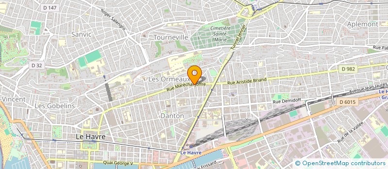 localisation de l'entreprise MONSIEUR JEAN-LUC PASQUIER à LE HAVRE