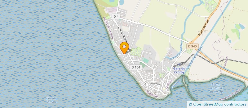 localisation de l'entreprise MONSIEUR JEAN LUC PECHNYK à LE CROTOY