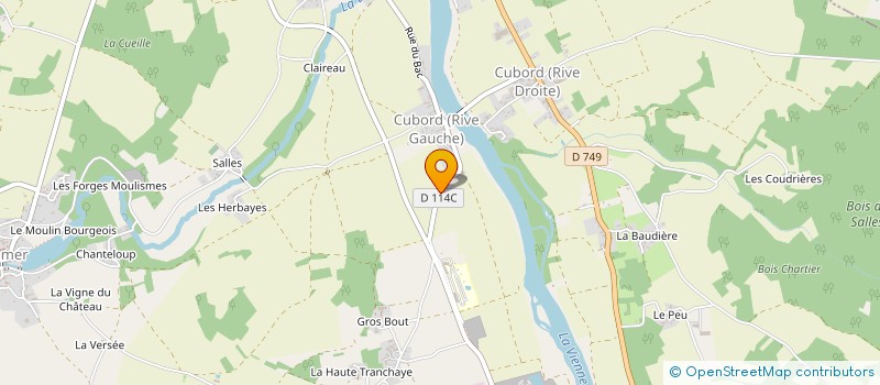 localisation de l'entreprise MONSIEUR JEAN LUC PECOT  VALDIVIENNE