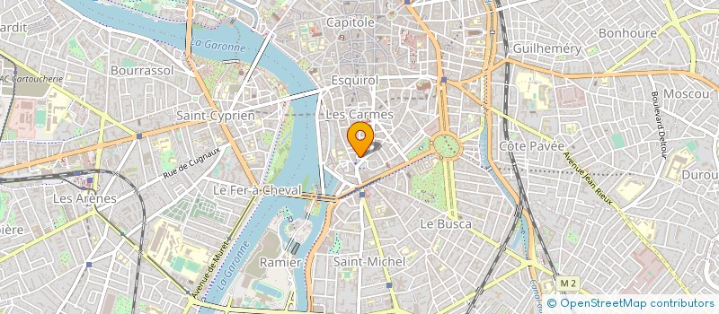 localisation de l'entreprise MONSIEUR JEAN-LUC PEDAILLE  TOULOUSE