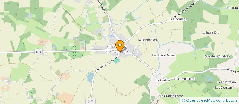localisation de l'entreprise MONSIEUR JEAN-LUC PERRE à COURCELLES-DE-TOURAINE