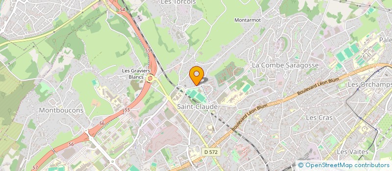 localisation de l'entreprise MONSIEUR JEAN-LUC PERROT  BESANCON