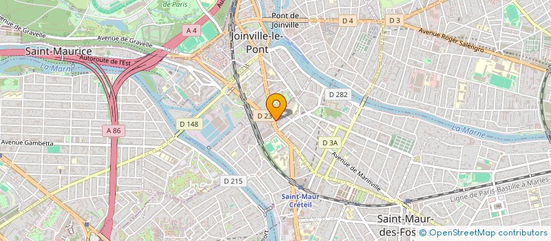 localisation de l'entreprise MONSIEUR JEAN-LUC PETIT à SAINT-MAUR-DES-FOSSES