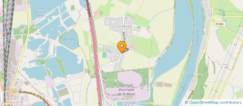 localisation de l'entreprise MONSIEUR JEAN-LUC PETITJEAN  LA MAXE