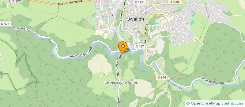 localisation de l'entreprise MONSIEUR JEAN-LUC PICARDAT à AVALLON