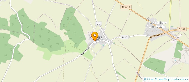 localisation de l'entreprise MONSIEUR JEAN-LUC PINCHON  VEXIN-SUR-EPTE