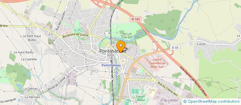 localisation de l'entreprise MONSIEUR JEAN-LUC PINEL  PONTCHATEAU