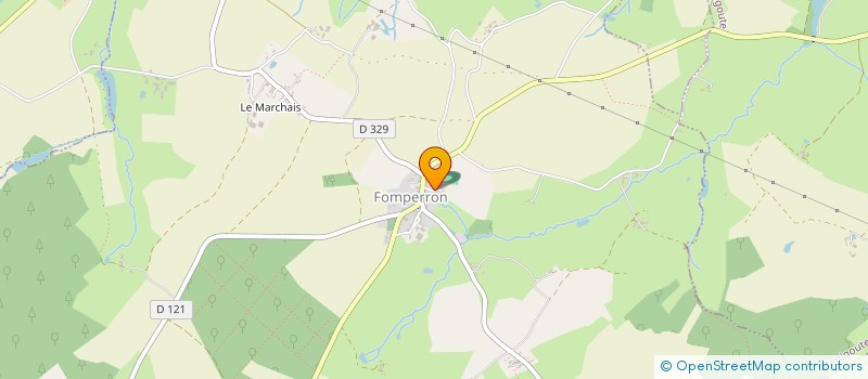 localisation de l'entreprise MONSIEUR JEAN-LUC PINTAUD  FOMPERRON