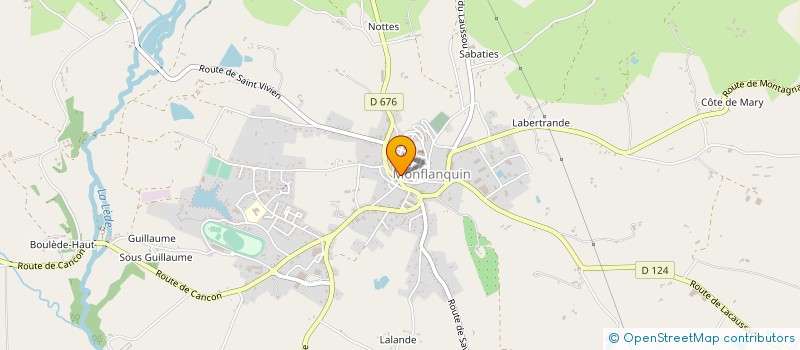localisation de l'entreprise MONSIEUR JEAN LUC PITTET à MONFLANQUIN