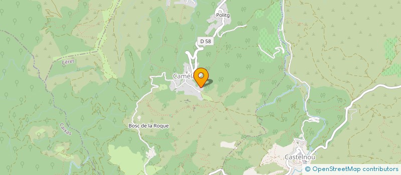 localisation de l'entreprise MONSIEUR JEAN-LUC PLANES  CAMELAS