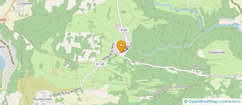 localisation de l'entreprise MONSIEUR JEAN-LUC PLAZENET  SAINT-GENES-CHAMPANELLE