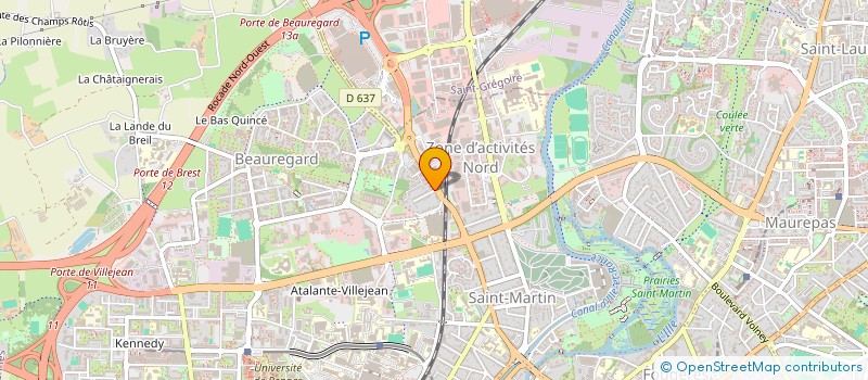 localisation de l'entreprise MONSIEUR JEAN-LUC PLENET  RENNES