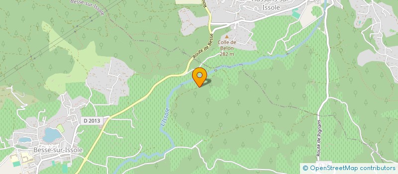 localisation de l'entreprise MONSIEUR JEAN-LUC POINSOT  BESSE-SUR-ISSOLE