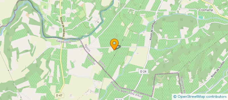 localisation de l'entreprise MONSIEUR JEAN-LUC PRADIER  MONTBRISON