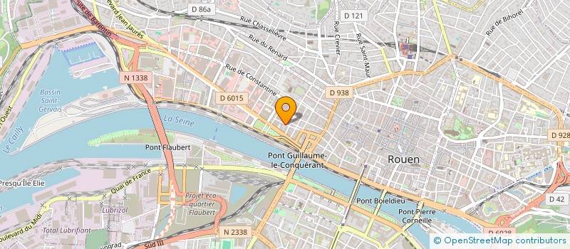 localisation de l'entreprise MONSIEUR JEAN-LUC PRIE  ROUEN