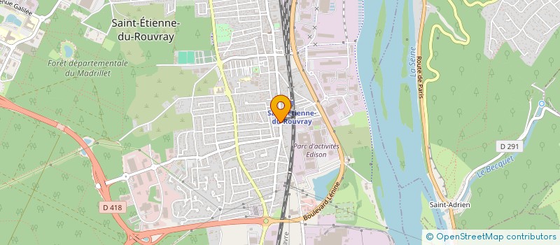 localisation de l'entreprise MONSIEUR JEAN-LUC QUARD  SAINT-ETIENNE-DU-ROUVRAY