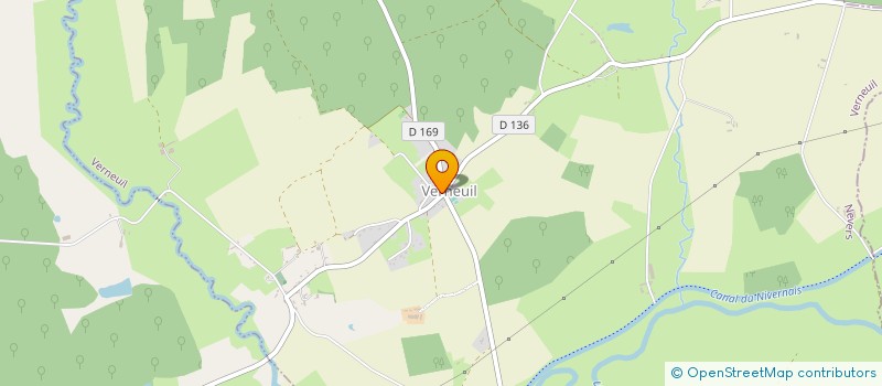 localisation de l'entreprise MONSIEUR JEAN-LUC RACHEL  SOUGY-SUR-LOIRE